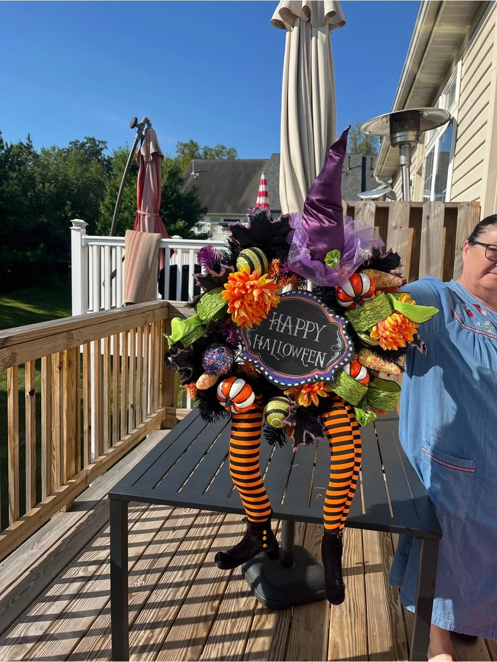 Michaels New Halloween which wreath really cute wreath, new